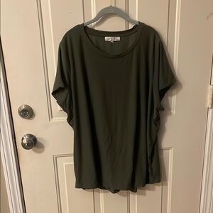 Super Soft Women's Olive Green Top